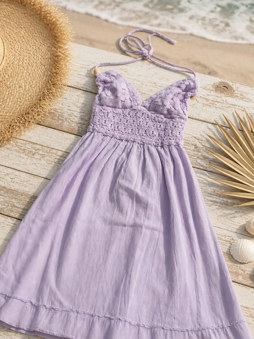 Peruvian Halter Dress